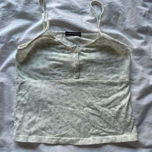 Brandy Melville floral tank top